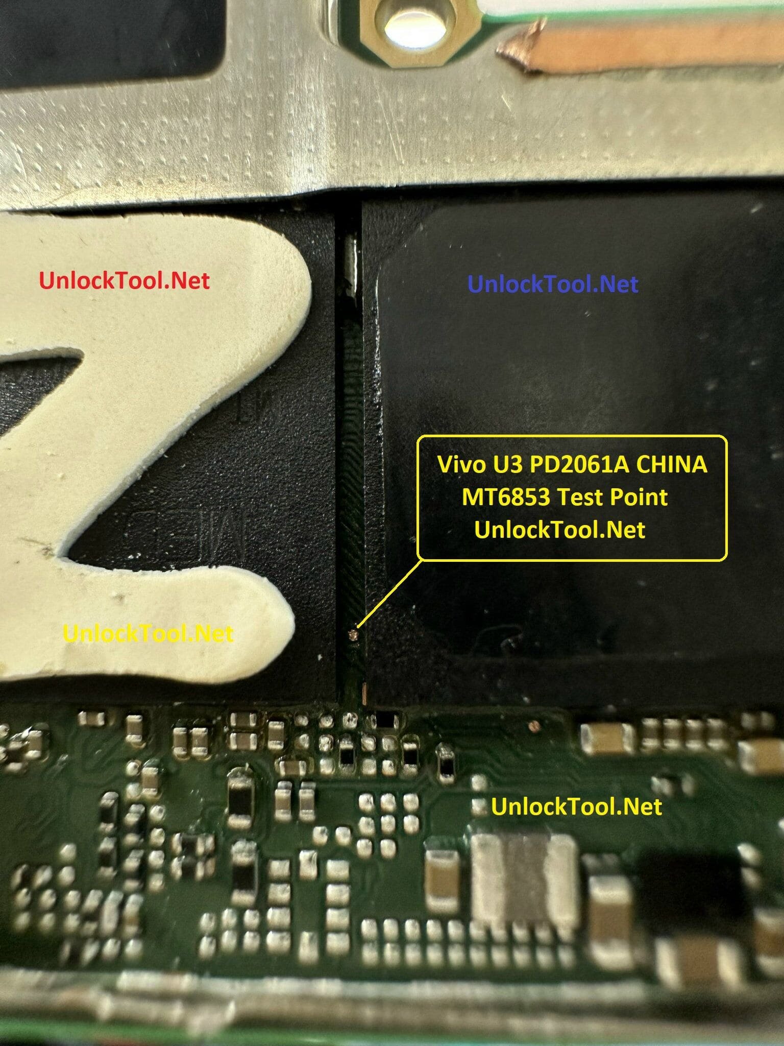 Vivo Iqoo U3 Test Point / EDL Point